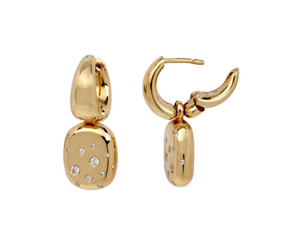 Buy 18Kt Enticing English Lock Design Diamond Earrings 155H9185 Online from  Vaibhav Jewellers